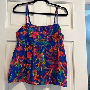 NWT size 12 JCREW spaghetti strap top